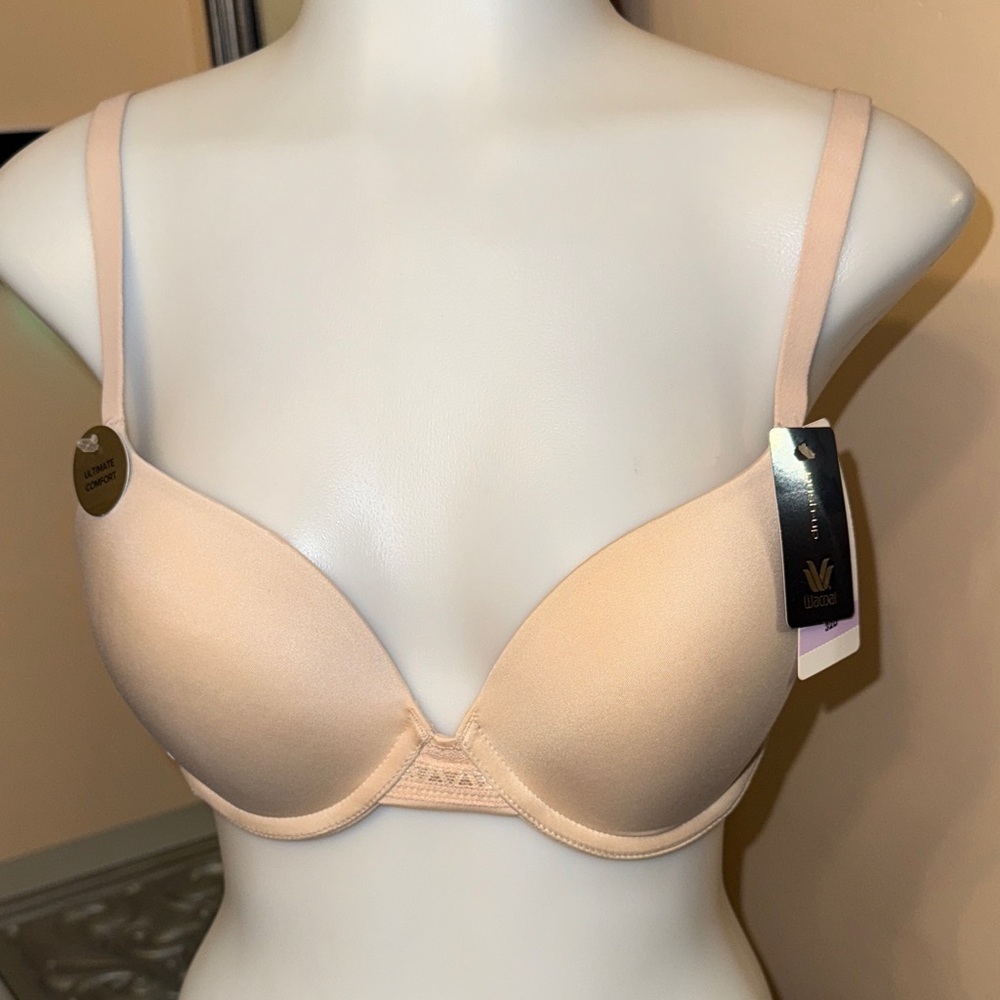 Wacoal 32D Perfect Primer Push Up Light Beige Bra - Picture 5 of 11